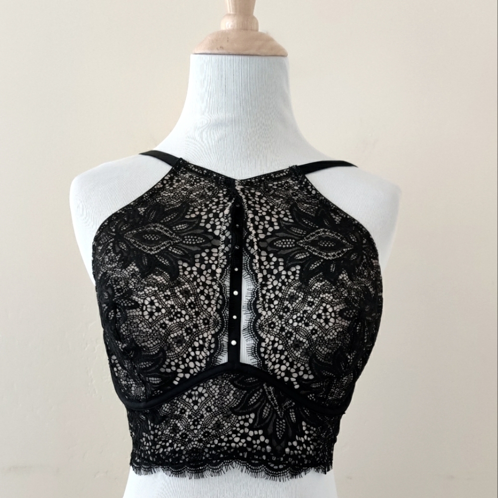 Victoria's Secret Black and Pink Lingerie